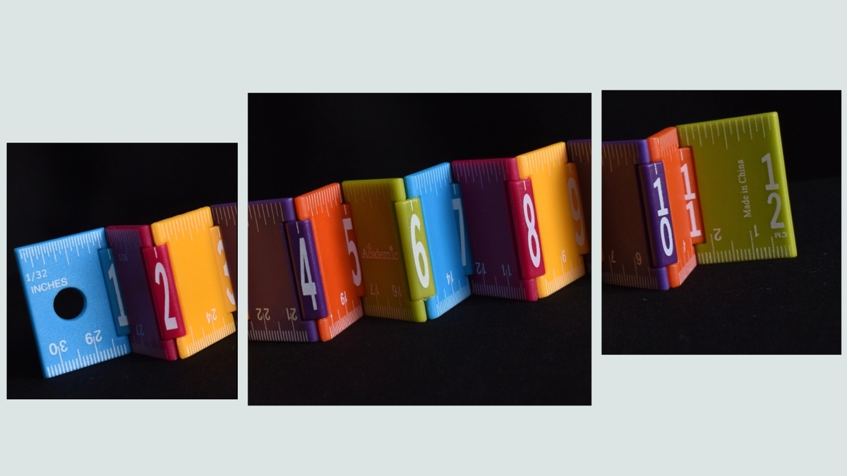 Triptych Ruler - Linda Knapper